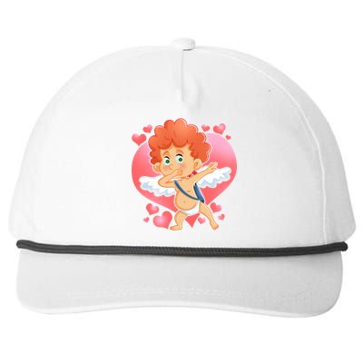 Valentine Dabbing Cupid Snapback Five-Panel Rope Hat