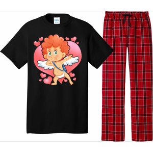 Valentine Dabbing Cupid Pajama Set