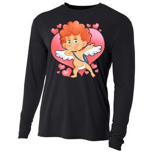 Valentine Dabbing Cupid Cooling Performance Long Sleeve Crew