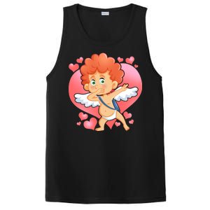 Valentine Dabbing Cupid PosiCharge Competitor Tank