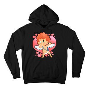 Valentine Dabbing Cupid Tall Hoodie