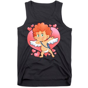 Valentine Dabbing Cupid Tank Top