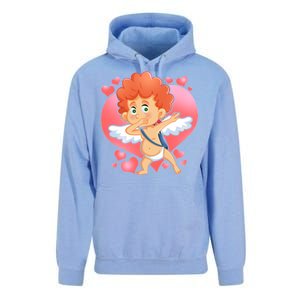 Valentine Dabbing Cupid Unisex Surf Hoodie