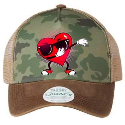 Valentine Dabbing Heart Legacy Tie Dye Trucker Hat