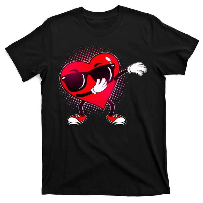 Valentine Dabbing Heart T-Shirt