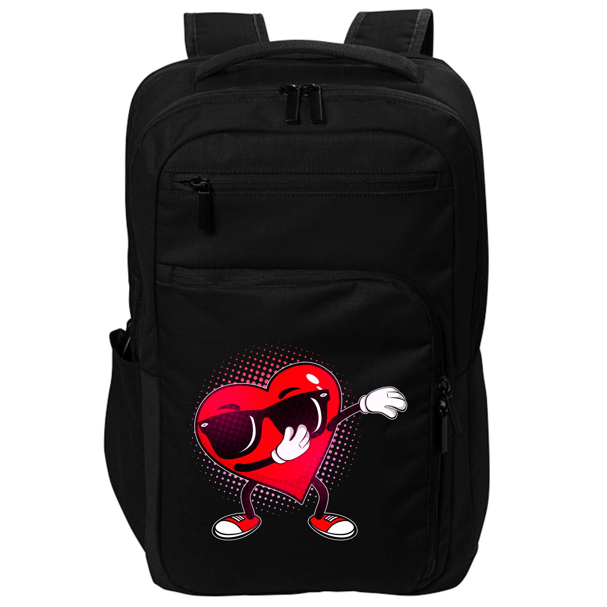 Valentine Dabbing Heart Impact Tech Backpack