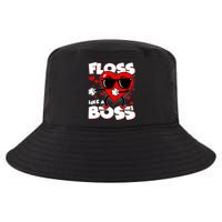 Valentine Floss Like A Boss Heart Cool Comfort Performance Bucket Hat