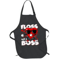 Valentine Floss Like A Boss Heart Apron