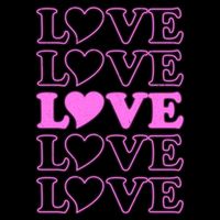 Valentine Love Pattern T-Shirt