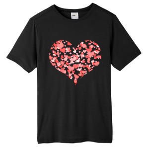 Valentine Multi Heart Of Love Tall Fusion ChromaSoft Performance T-Shirt