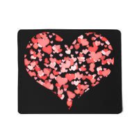 Valentine Multi Heart Of Love Mousepad