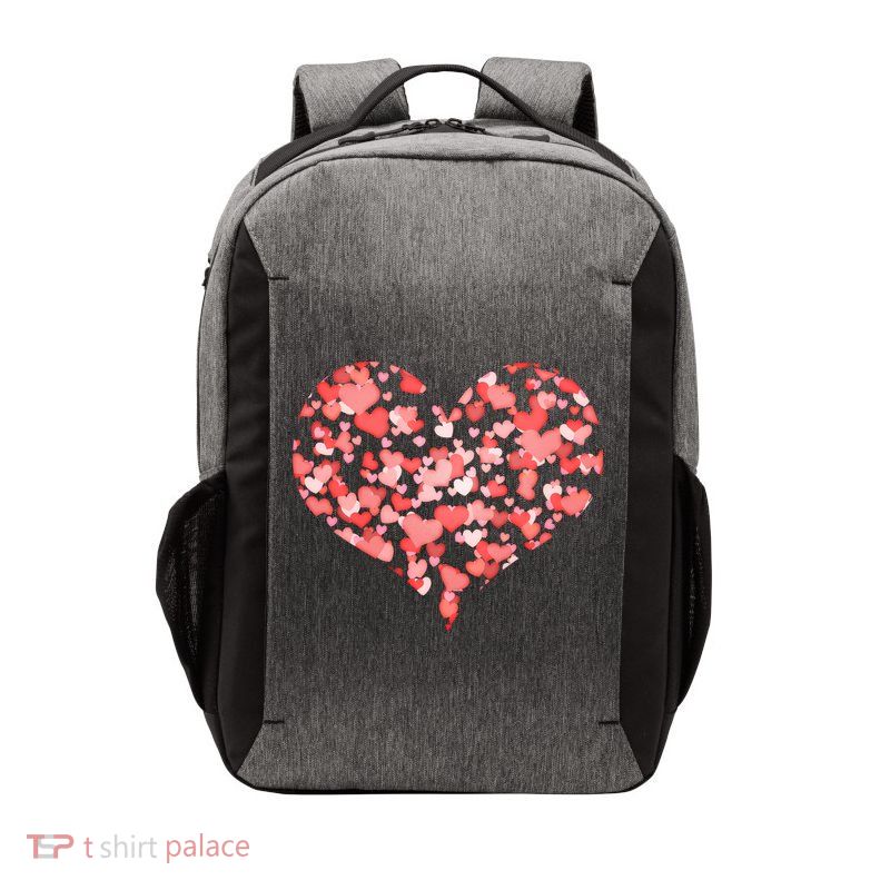 Valentine Multi Heart Of Love Vector Backpack