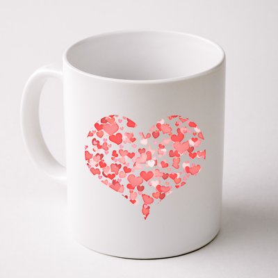 Valentine Multi Heart Of Love Coffee Mug