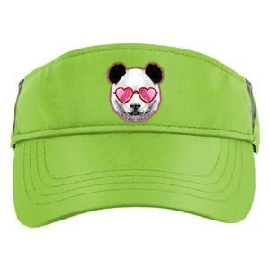 Valentine Panda Love Shades Adult Drive Performance Visor