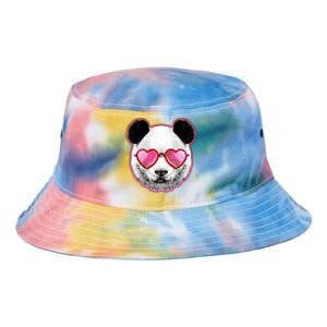 Valentine Panda Love Shades Tie Dye Newport Bucket Hat