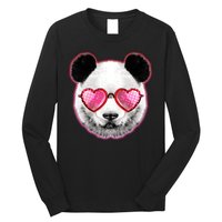 Valentine Panda Love Shades Long Sleeve Shirt