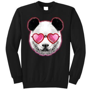 Valentine Panda Love Shades Sweatshirt