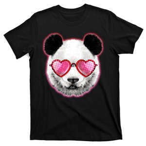 Valentine Panda Love Shades T-Shirt