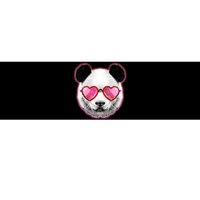 Valentine Panda Love Shades Bumper Sticker