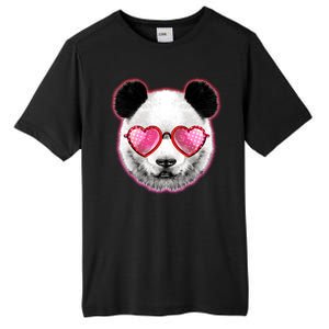 Valentine Panda Love Shades Tall Fusion ChromaSoft Performance T-Shirt