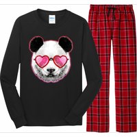 Valentine Panda Love Shades Long Sleeve Pajama Set