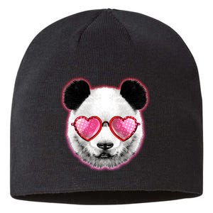 Valentine Panda Love Shades Sustainable Beanie