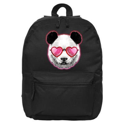 Valentine Panda Love Shades 16 in Basic Backpack