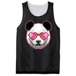 Valentine Panda Love Shades Mesh Reversible Basketball Jersey Tank