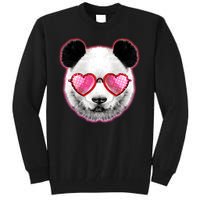 Valentine Panda Love Shades Tall Sweatshirt