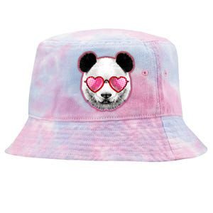 Valentine Panda Love Shades Tie-Dyed Bucket Hat