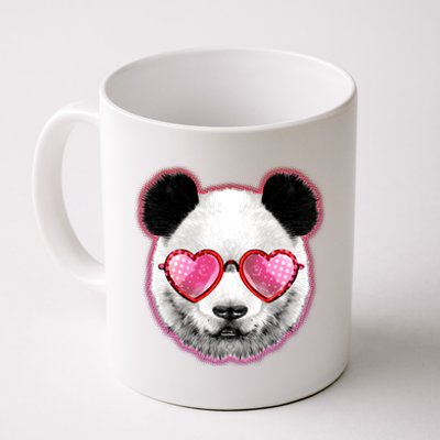 Valentine Panda Love Shades Coffee Mug