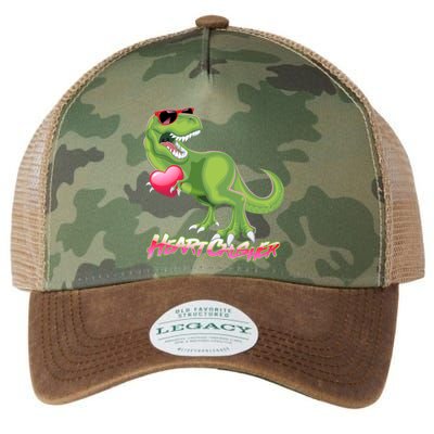 Valentine T-Rex Heart Crusher Legacy Tie Dye Trucker Hat