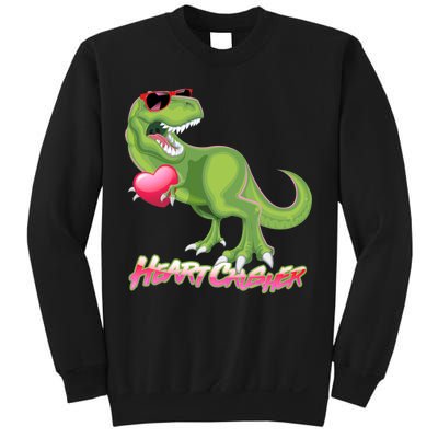 Valentine T-Rex Heart Crusher Sweatshirt