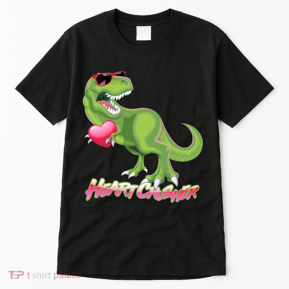 Valentine T-Rex Heart Crusher Tall T-Shirt