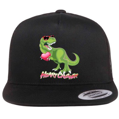 Valentine T-Rex Heart Crusher Flatbill Hat
