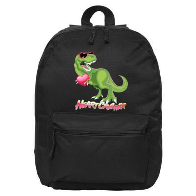 Valentine T-Rex Heart Crusher 16 in Basic Backpack