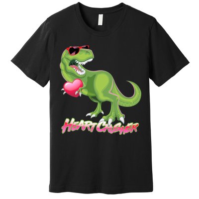 Valentine T-Rex Heart Crusher Premium T-Shirt