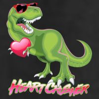 Valentine T-Rex Heart Crusher Golf Towel