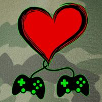 Valentine Video Game Controllers Heart Legacy Tie Dye Trucker Hat