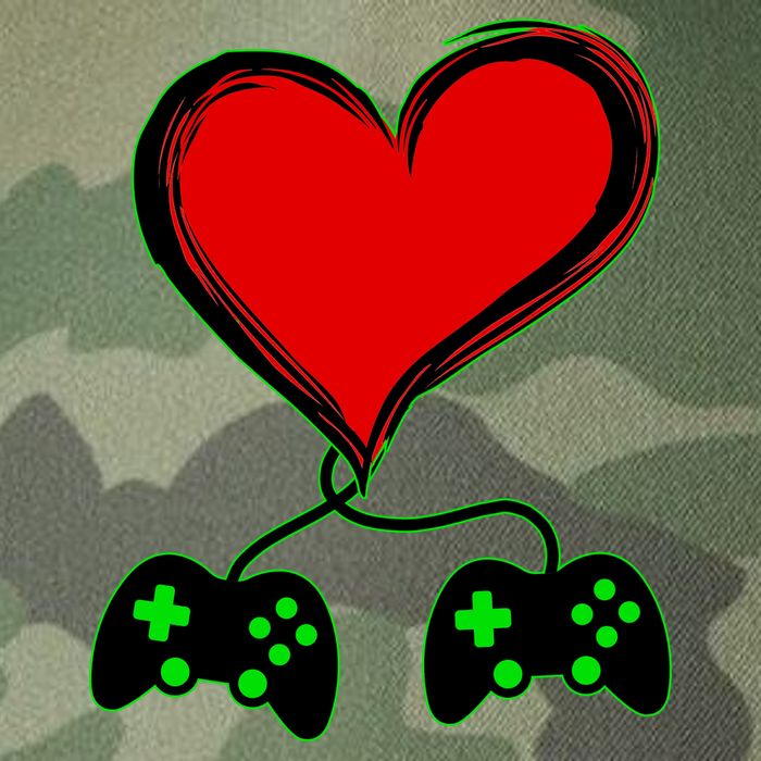Valentine Video Game Controllers Heart Legacy Tie Dye Trucker Hat