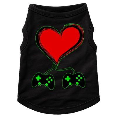 Valentine Video Game Controllers Heart Doggie Tank