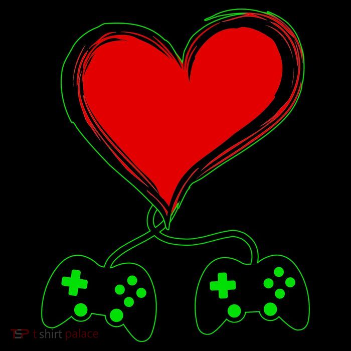 Valentine Video Game Controllers Heart Impact Tech Backpack