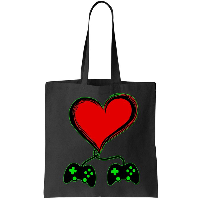 Valentine Video Game Controllers Heart Bag