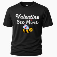 Valentine's Day Bee Mine Cooling Performance Crew T-Shirt