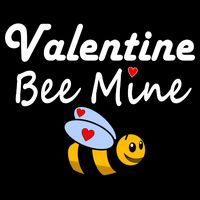 Valentine's Day Bee Mine Cooling Performance Crew T-Shirt
