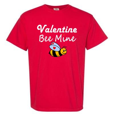 Valentine's Day Bee Mine Garment-Dyed Heavyweight T-Shirt