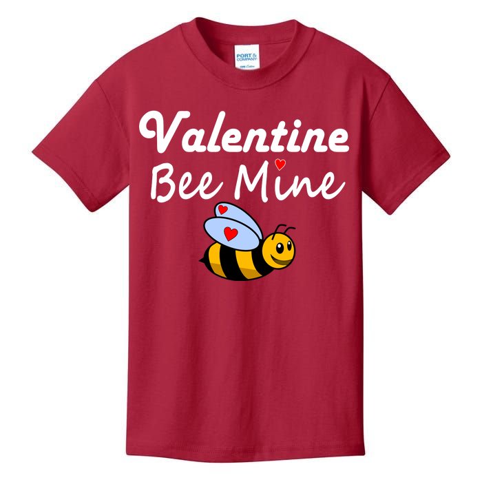 Valentine's Day Bee Mine Kids T-Shirt