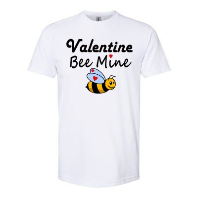 Valentine's Day Bee Mine Softstyle® CVC T-Shirt