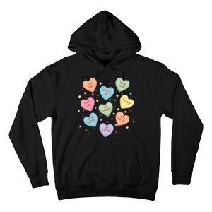 Valentine's Day Candy Hearts Hoodie