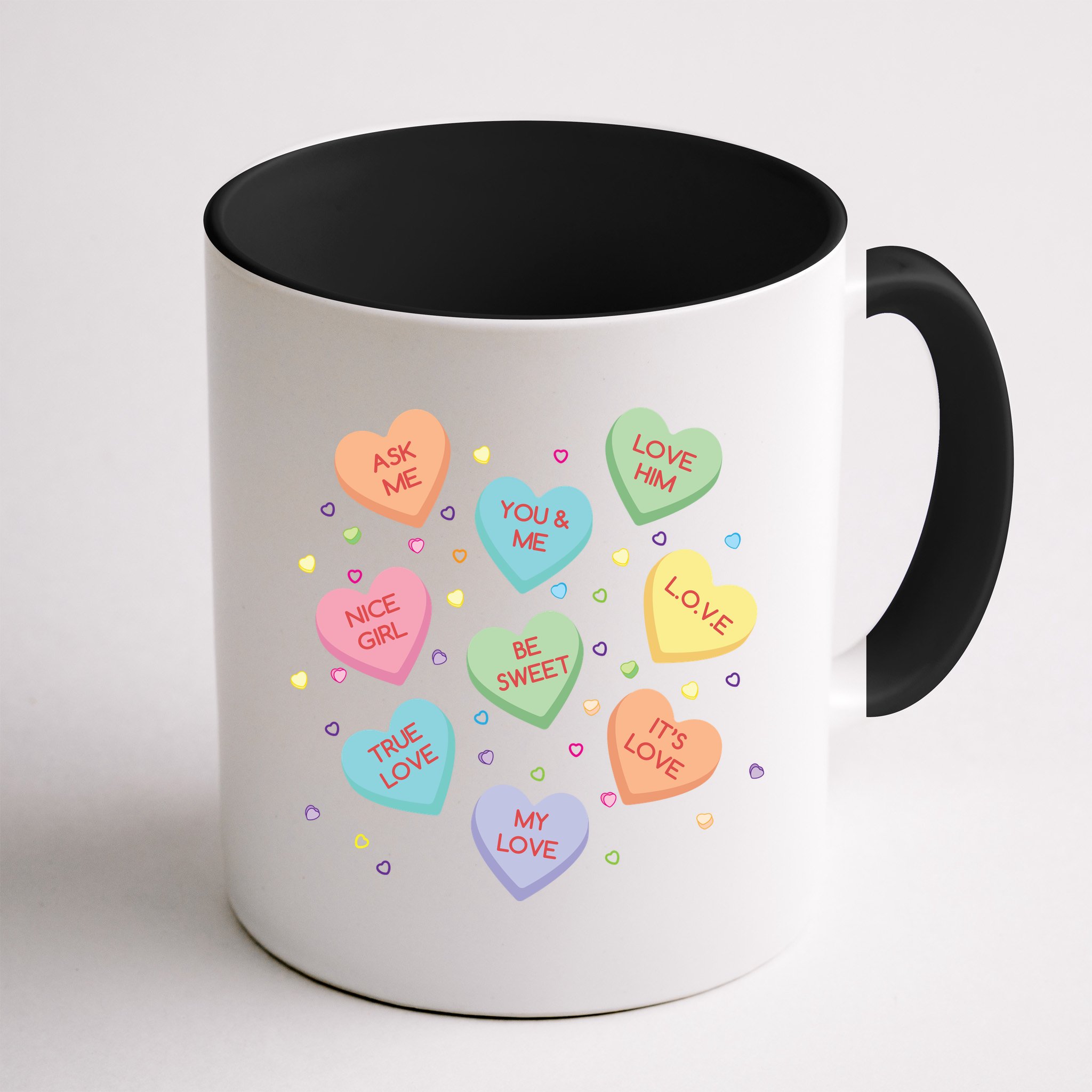 Valentine's Day Candy Hearts Mug